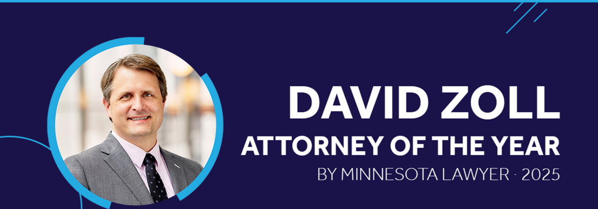 David has been named Attorney of the Year—an honor recognizing his outstanding work!