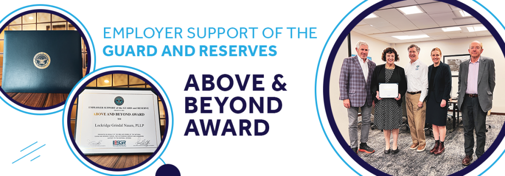 Above and Beyond Award