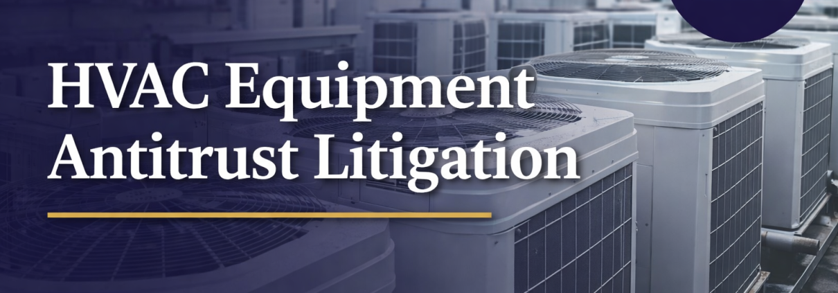 Commercial HVAC equipment related to Berg v. Bosch HVAC equipment antitrust litigation