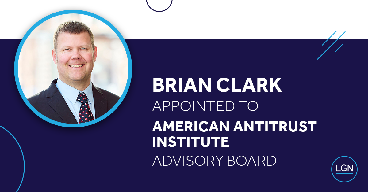 Brian Clark Appointed to AAI Advisory Board | Lockridge Grindal Nauen PLLP
